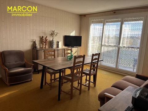 MARCON IMMOBILIER - CREUSE EN LIMOUSIN - REF 88208 - LA SOUTERRAINE - Marcon Immobilier offers you exclusively this beautiful bright apartment (F2), located two minutes walk from the city center. The apartment is located on the 4th and last floor of ...