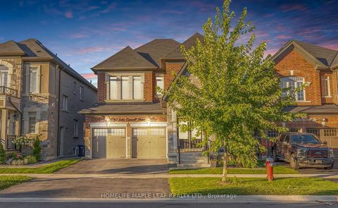 Presenting an fully upgraded home in the prestigious vales of Humber community, showcasing a stunning stone and brick elevation. This home features an open concept layout, step into the upgraded kitchen, complete with built-in wall oven, cooktop, ele...