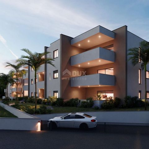 Location: Šibensko-kninska županija, Vodice, Vodice. ŠIBENIK, VODICE - NEWLY BUILT APARTMENT S4 Apartment for sale in Vodice, near Šibenik. The apartment of 99.63 m2 is located on the first floor of a modern building with a total of two floors, which...