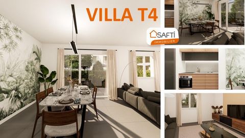VILLA T4 DUPLEX 84 m² + Garage