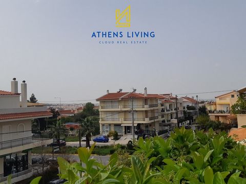 EXCLUSIVE ASSIGNMENT. A very beautiful minimal Maisonette, overlooking Athens on the one hand and Mount Pentelic on the other. It was built in 2004 and its area is 168sq.m. The Maisonette extends over 2 levels. On the 1st floor there is a bedroom, la...