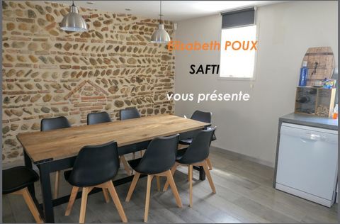 Élisabeth Poux EI - Safti offers you, in the town of Claira, this pretty SOLD RENTED village house of approximately 98 m², combining modernity with old-world charm and close to all amenities. On three levels, it offers on the ground floor, after the ...