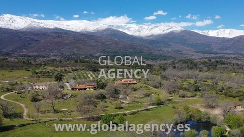 ** VIDEO AVAILABLE ** 24 hectares with 3 luxury homes with 360º views of the Sierra de Gredos and the Tiétar Valley, service building for swimming pool and spa, several lakes, stables and dressage track for horses, 1 warehouse with overhead crane, ma...