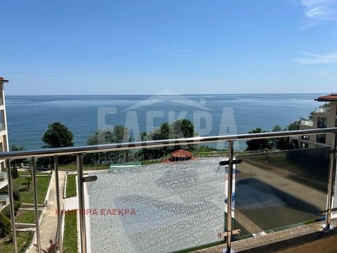 Wohnung in der ersten Reihe mit frontalem Meerblick! Ordentlich eingerichtete Wohnung mit zwei Schlafzimmern im 4. Stock in einem Neubau mit Swimmingpool und gepflegten Gemeinschaftsbereichen, Fläche 102 m². Das Byala Beach Resort befindet sich an ei...