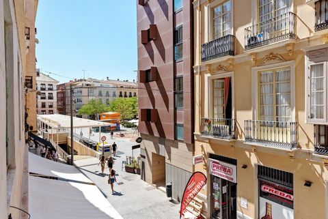 Located in Málaga. Charming 3 bedroom apartment for sale located in a historical building. This spacious property features 3 bedrooms and offers a great layout for renovation. One of the notable features of this apartment is its high ceilings, which ...