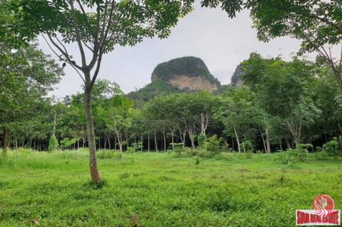 This is 2 Rai of land for in the Ao Nang area of Krabi. It is situated in a quiet and green zone that is surrounded by beautiful mountain views. The land plot is located next to a sub main road which has easy access to many area such as Ao Nang Beach...