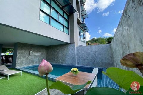 Dreamy Townhome with Pool and Views - Just Steps from Paradise! ✨ Escape the ordinary and embrace a life of leisure in this stunning 3-bedroom townhouse just 7 minutes from the vibrant Kamala Beach! ️ This charming home offers: * Spacious living: 4 f...