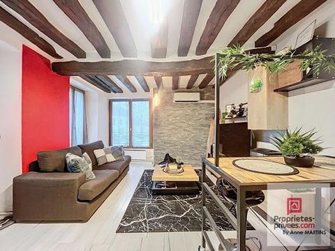 Anne Martins, Conseillère et expert immobilier pour le réseau Propriétés Privées vous présente cet appartement atypique et charmant situé dans le cadre paisible et authentique du centre village de Saulx-les-Chartreux. Amoureux de la pierre, venir res...