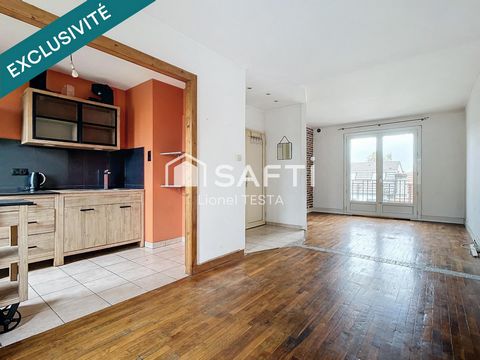 Dans une petite copropriété de 4 appartements, découvrez cet appartement T3 plein de potentiel, situé au 3? étage. Description : Un salon/séjour lumineux avec cuisine ouverte de plus de 30 m² Deux chambres spacieuses Une salle de bain et un WC séparé...