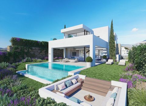 Estepona .... Villas en construction, achèvement 2Q 2025 Frais de notaire gratuits exclusivement lorsque vous achetez une nouvelle propriété avec Marbanus Estates Composé d'une collection de 10 villas luxueuses, chacune un chef-d'œuvre de design et d...