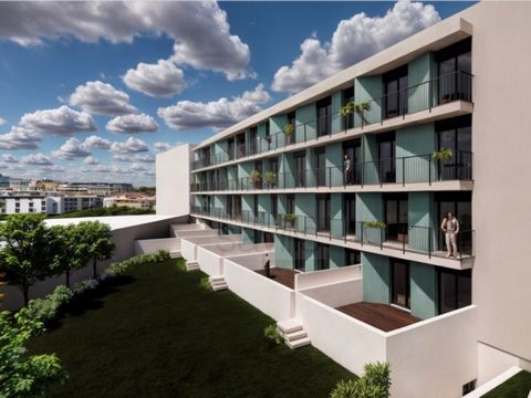 1 bedroom apartment with a total area of 58m2 Usable area - 53m2 Balcony area - 5m2 Parking space - 11m2 COSTA CABRAL FLATS is a residential building on Rua Costa Cabral, in Porto, comprising 50 studios and one and two-bedroom apartments, with a dist...