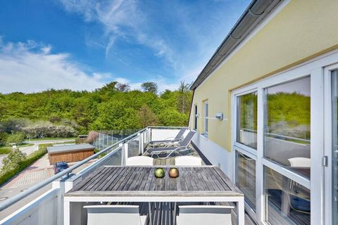 Vakantieappartement in een luxe Scandinavische stijl. Stijl op het mooiste strand- en bosgedeelte van Usedom voor 6-8 personen. . 3 slaapkamers, 2 badkamers, 2 balkons, zwembad, sauna