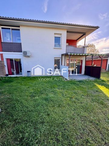 Appartement T3 Cugnaux - Grande pièce de vie et grand jardin