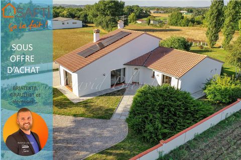 Maison d'architecte de plain-pied 126m2 - Garage - Sans voisinage direct - GRAULHET