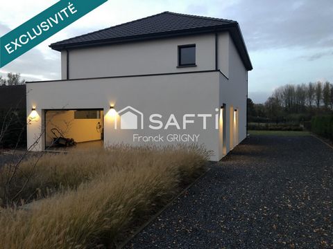 Maison cubique neuve sur parcelle de 3300 M2