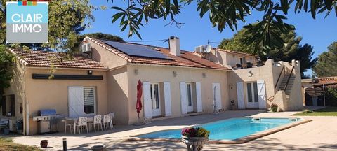 Superbe villa avec appartement T3, piscine et terrain (Martigues)
