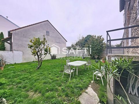 Rare appartement de 68m² avec 120m² de jardin et grande cave.