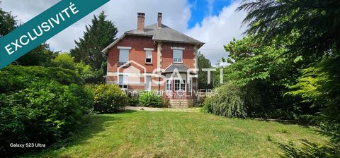 Belle Demeure de 10pièces avec écuries, garage, atelier avec studio au dessus, 2 terrasses, jardins clos arbore, stationnements au calme.