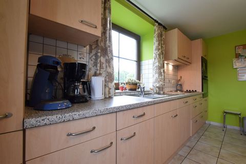 This pet-friendly holiday home in Rendeux with 4 bedrooms accommodates 9 people. Situated near Ourthe river, it comes with a fenced furnished garden and a barbecue to enjoy splendid evenings. It is ideal for a group or families with children who wish...