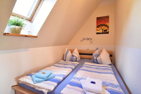 This 2-apartment holiday home awaits you - ideal for groups of up to 10 people + 3 babies. It can be let for celebrations upon consultation. The holiday home features exclusive furnishings. This includes an infrared sauna, washing machine and dishwas...
