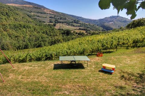 Located in Assisi, this picturesque holiday home features 1 bedroom and can accommodate 4 people. Ideal for friends or families, guests can take a dip in the swimming pool and access free WiFi at this pet-friendly property. If you wish to enjoy a scr...