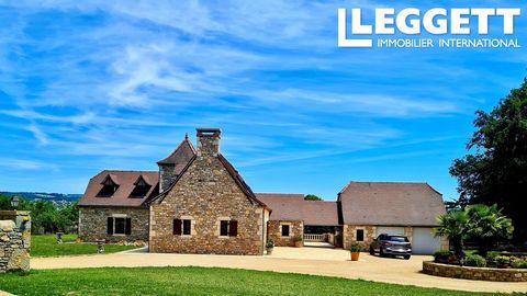 A14526 - An exceptional modern take on a traditional Quercy mansion house using traditional architectural styles and quality materials. Beautifully presented this house is ready to be enjoyed as a holiday home or permanent residence. Information abou...