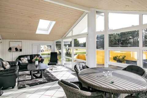 Holiday cottage located on a large plot in scenic surroundings close to one of the best beaches in Denmark. You can drive your car right to the water's edge on a part of the beach. The house is furnished in a Scandinavian style and the living room ha...