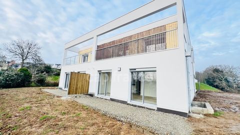 Dpt Finistère (29), à vendre QUIMPER KERFEUNTEUN - Appartement T3 de 63,60 m² habitable - Terrasse - Jardin - Parking souterrain