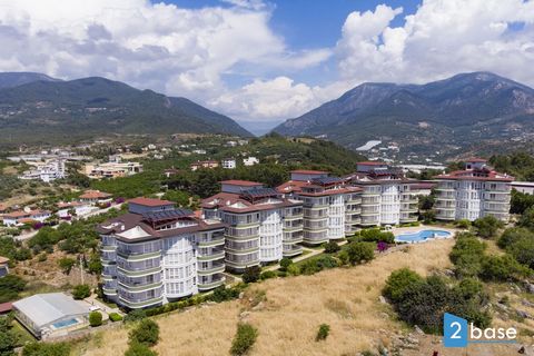 3 + 2 ORIENT HILL - ORIENT HILL D8 SEA AND CASTLE Lovely penthouse with great view Enjoy the spectacular view of Alanya Castle. Great view of the Mediterranean. Air conditioning for heating or cooling both living room and bedrooms. Furnished balcony ...