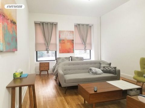 Welcome home to 26 West 97th Street, 1A, a rare opportunity to own a charming pre-war condominium on a park block! The apartment was recently renovated, featuring a windowed kitchen with granite countertops and a sizeable, windowed bath. The living a...