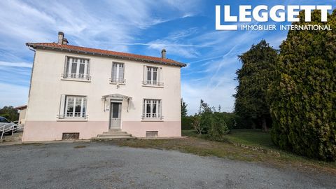 A24953FBU85 - This spacious five bedroom property does need some refreshing but offers the buyer a marvellous opportunity for an amazing family home. It is situated in the dynamic commune of Le Boupere, only 8km from Pouzuges. The ground floor has a ...