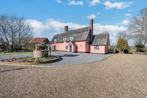 Historic Farmhouse with Development Opportunities. If you’re looking for a property rich in development potential, this must be it! An ancient Suffolk long house, now a beautiful four-bed-two-bath family home, it’s brimming with history and character...