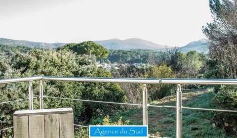 The Agence du Sud offers a pretty house of character of 178m2 habitable on 2000m2 of flat land, with swimming pool and breathtaking views of the Régagnas massif. It consists of a spacious living room of 52m2 with mezzanine, an open kitchen with laund...
