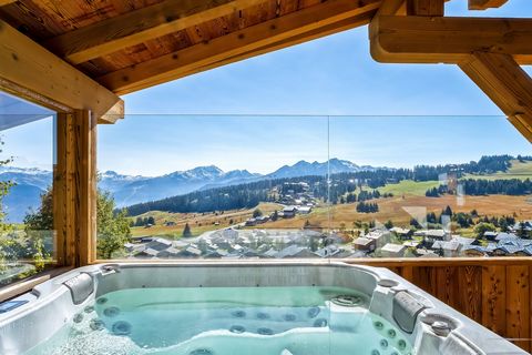 This magnificent Chalet located in the heart of the Espace Diamant, offers an exceptional living space of over 300 m2 spread across four levels. A cathedral-style living room provides access to a sunny terrace with breathtaking views of the Beauforta...
