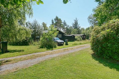 Close to forest and beach this holiday cottage is located on a natural plot. The house is decorated with a personal touch and is heated by a wood-burning stove.Possibility to connect smartphone to amplifier, as there is AppleTV and Chromecast. There ...