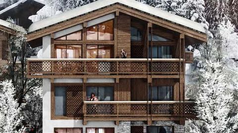 The chalets are laid out over 3 or 4 floors, providing a change from the monotony of conventional mountain residences. Ranging in size from 1 to 3 bedrooms, it is as if the Cinq Sommets Chalets 21 ski-in/ski-out properties have always been there at t...