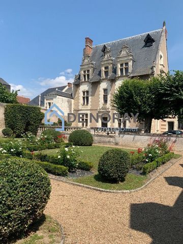 AMBOISE, VERY RARE. In a building dating from the 16th Century, Apartment with very elegant volumes with a very high ceiling, It consists of a large living room with a magnificent fireplace. Two beautiful bedrooms, one with fireplace, a bathroom, a c...