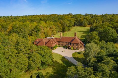 THE PROPERTY Enjoying a secluded position within its own seventeen acre estate comprised of natural woodland, landscaped gardens and natural ponds this magnificent Tudor style country manor house offers a wide range of accommodation, extending to 11,...