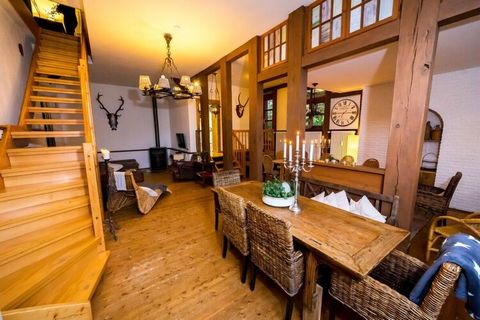 Spend wonderful days in our generously designed listed half -timbered house, with space for up to 23 people. In the dreamlike wildly romantic garden, you can relax and relax. The half -timbered house, which is divided into individual residential unit...