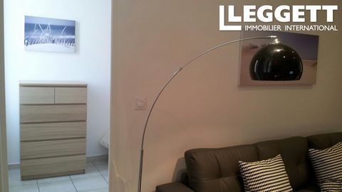 A27446JOB84 - NEW Avignon extra-muros, a stone's throw from the city center! This beautiful 2-room apartment offers 34 m² of living space, located on the second floor of a small condominium on two levels. It comprises a bright living room with high c...