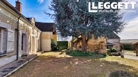 A27697NBO41 - This beautiful character property has two stone houses, an indoor pool, and sits in a quiet hamlet with views across the vineyards. The town of Saint Aignan sur Cher is just 7km from the property, where there are plenty of shops, bars a...