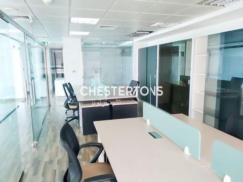 Located in Dubai. Introducing a rare gem in the heart of Jumeirah Lakes Towers - a fully furnished vacant unit spanning 1602 sqft, designed to elevate your business to new heights. This exquisite space merges modern aesthetics with functionality, off...