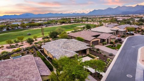 GOLF COURSE & STUNNING MOUNTAIN VIEWS!! Experience Luxury Living in this beautiful Brasada Residence located in the coveted Trilogy at Verde River. This home is positioned on the oversized Golf course Lot on the 9th hole and is designed to capture ma...