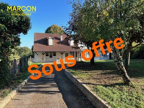 MARCON IMMOBILIER - CREUSE EN LIMOUSIN - REF 88159 - LAFAT sector - MARCON real estate offers you this property located in the heart of the countryside with open views. This house will seduce you with its atypical side. It offers on the ground floor ...