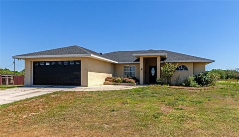 Ready to get out of the city traffic and congestion? Have a business you'd like to run out of your home and stop renting a shop? Welcome to Myakka City and what could be your next home along with a huge 40' x 80' workshop built in 2019 on 5 beautiful...