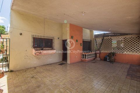 M rida Nueva Alem n Property Code 003107 Quiet Aleman location this renovation project offers 3 bedrooms 3 baths second floor studio large open floor plan covered parking and rear garden. Aleman area is just starting to be discovered. A walkable neig...