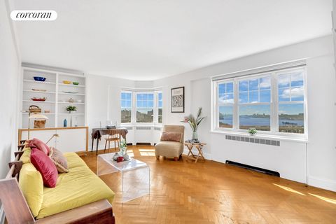 The ultimate lifestyle choice in Hudson Heights, the crown jewel of New York City. Wake up to a beautiful sunrise overlooking the Hudson River, with panoramic water views framed by the George Washington Bridge, an incredible cityscape spanning all th...