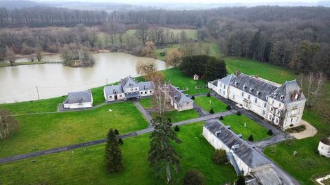 Wonderful opportunity to acquire a beautiful historical French Chateau with outbuildings and extra accommodation, nestling in 73.5 acres of glorious land with beautiful gardens, swimming pool and lake, while enjoying far reaching countryside views fr...