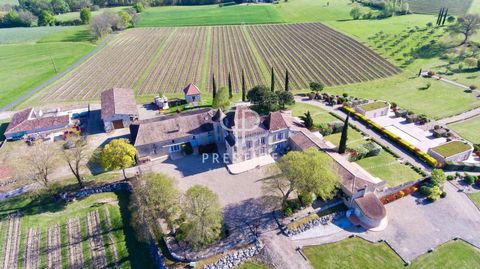 Charming 9 bedroom 17th Century chateau & vineyard, located in a quiet and private setting in Bergerac, with breathtaking countryside views. Featuring a hobby vineyard, gites and pool complex on a 32 hectare estate, this remarkable property has been ...