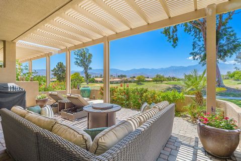 Highly Upgraded Open Floor Plan with Santa Barbara Style and Stunning Fairway and Mountain Views at Mission Hills Country Club. Enter this totally remodeled, open great room plan with hardwood and stone flooring and a wonderful Mediterranean vibe. Gr...